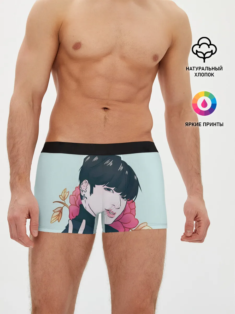 Мужские трусы боксеры / Мин Юнги