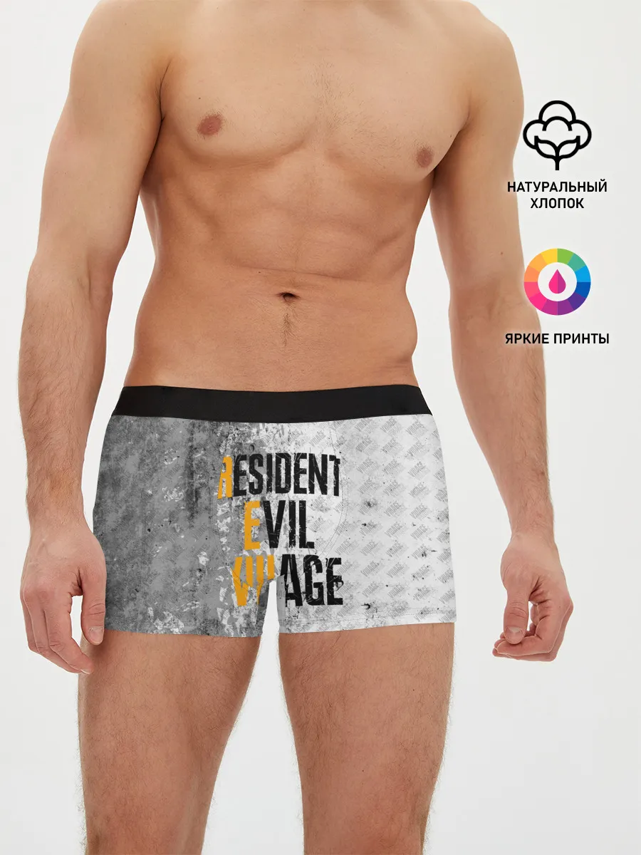 Мужские трусы боксеры / RESIDENT EVIL VILLAGE | ГРАНЖ