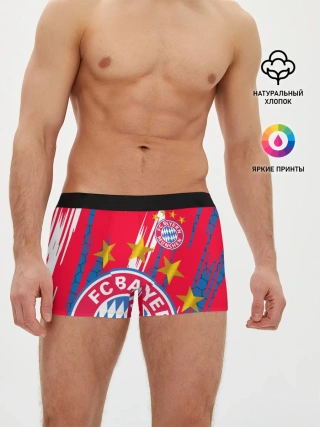 Мужские трусы боксеры / ФК БАВАРИЯ / BAYERN / МЮНХЕН