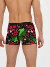 Мужские трусы боксеры / ХОХЛОМА ЛИСТЬЯ И ЯГОДЫ