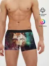 Мужские трусы боксеры / Красивый волк