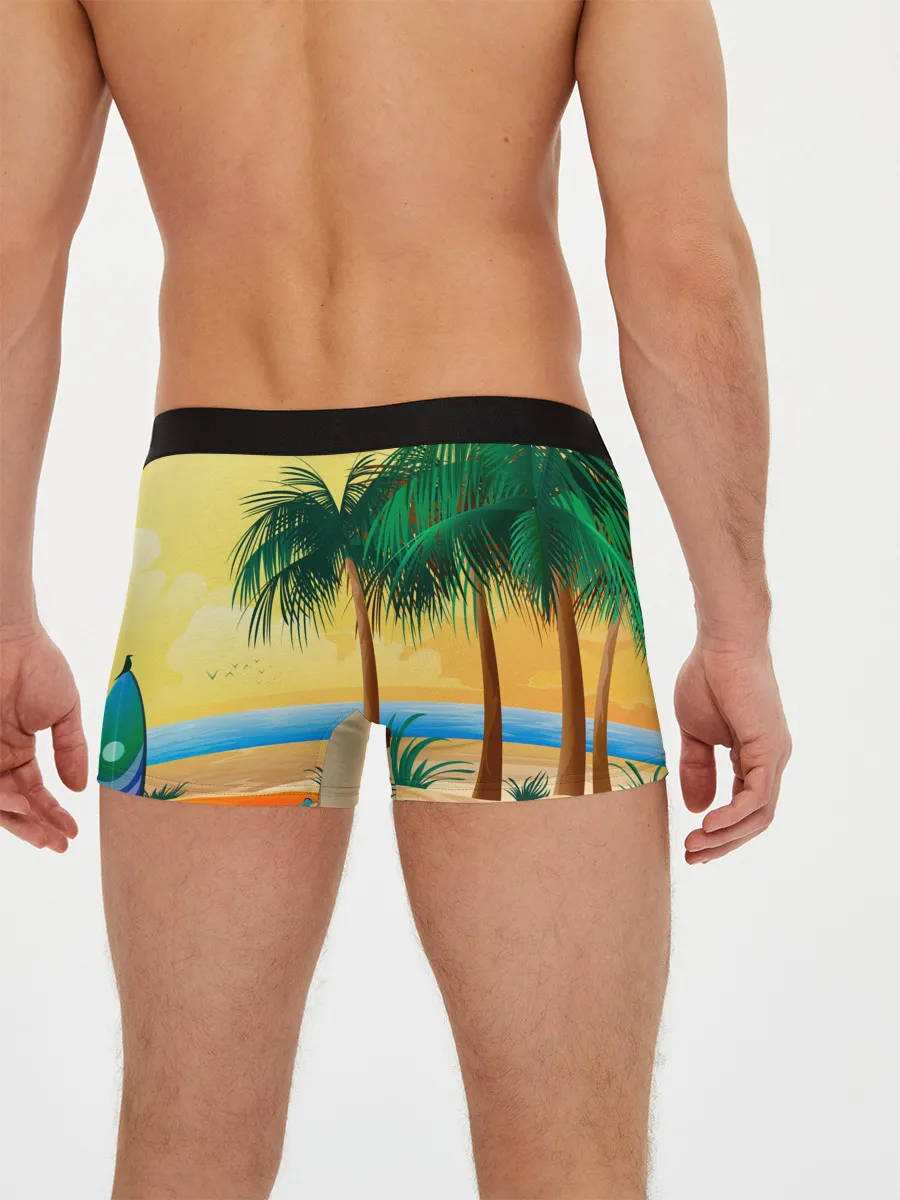 Мужские трусы боксеры / Пляж