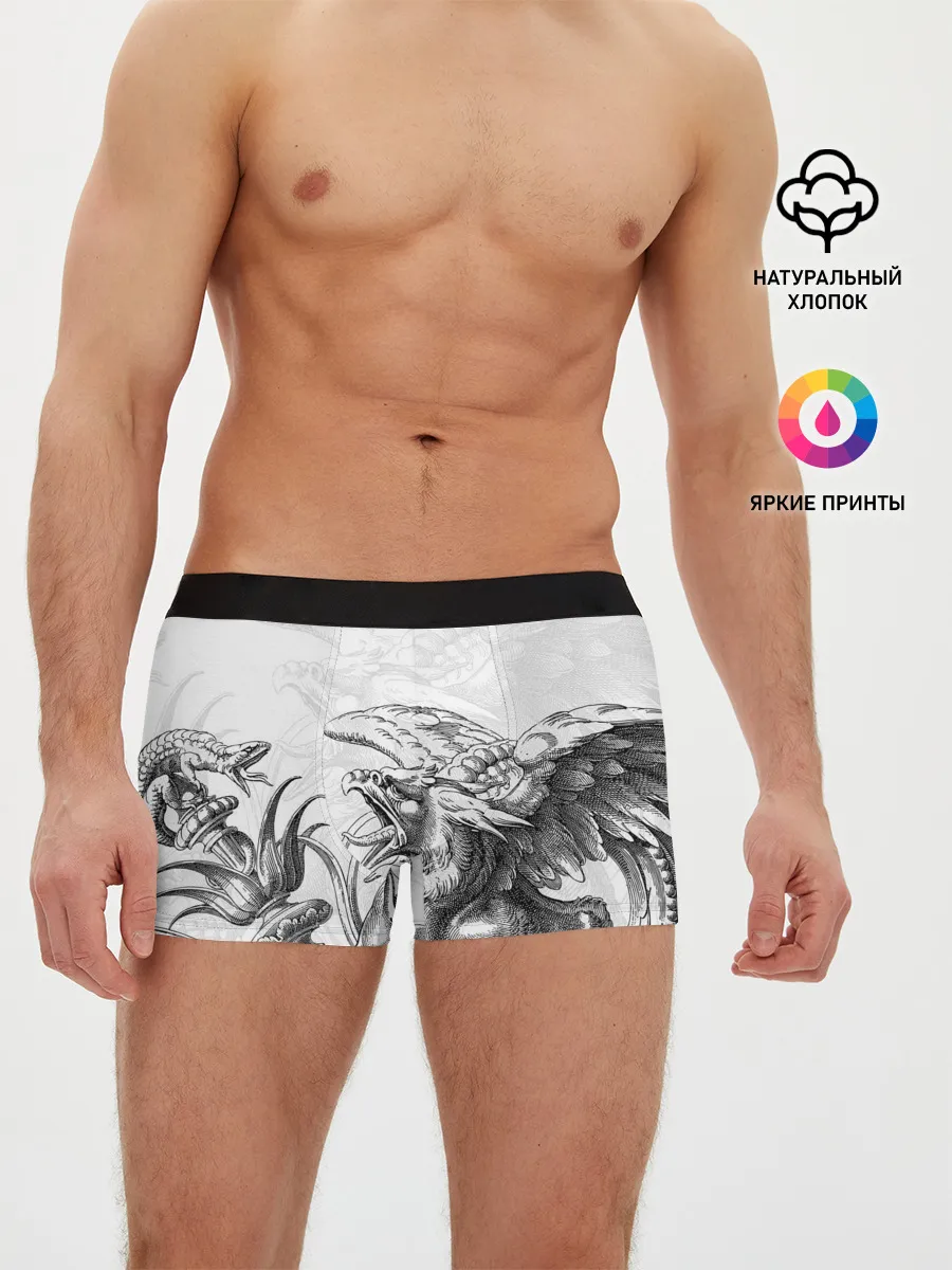 Мужские трусы боксеры / Грифон