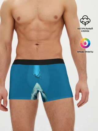 Мужские трусы боксеры / Челюсти