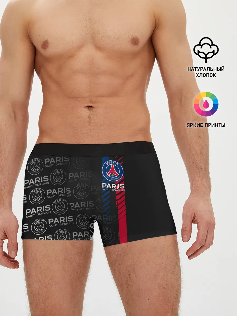Мужские трусы боксеры / ФК ПСЖ / PARIS SAINT GERMAIN
