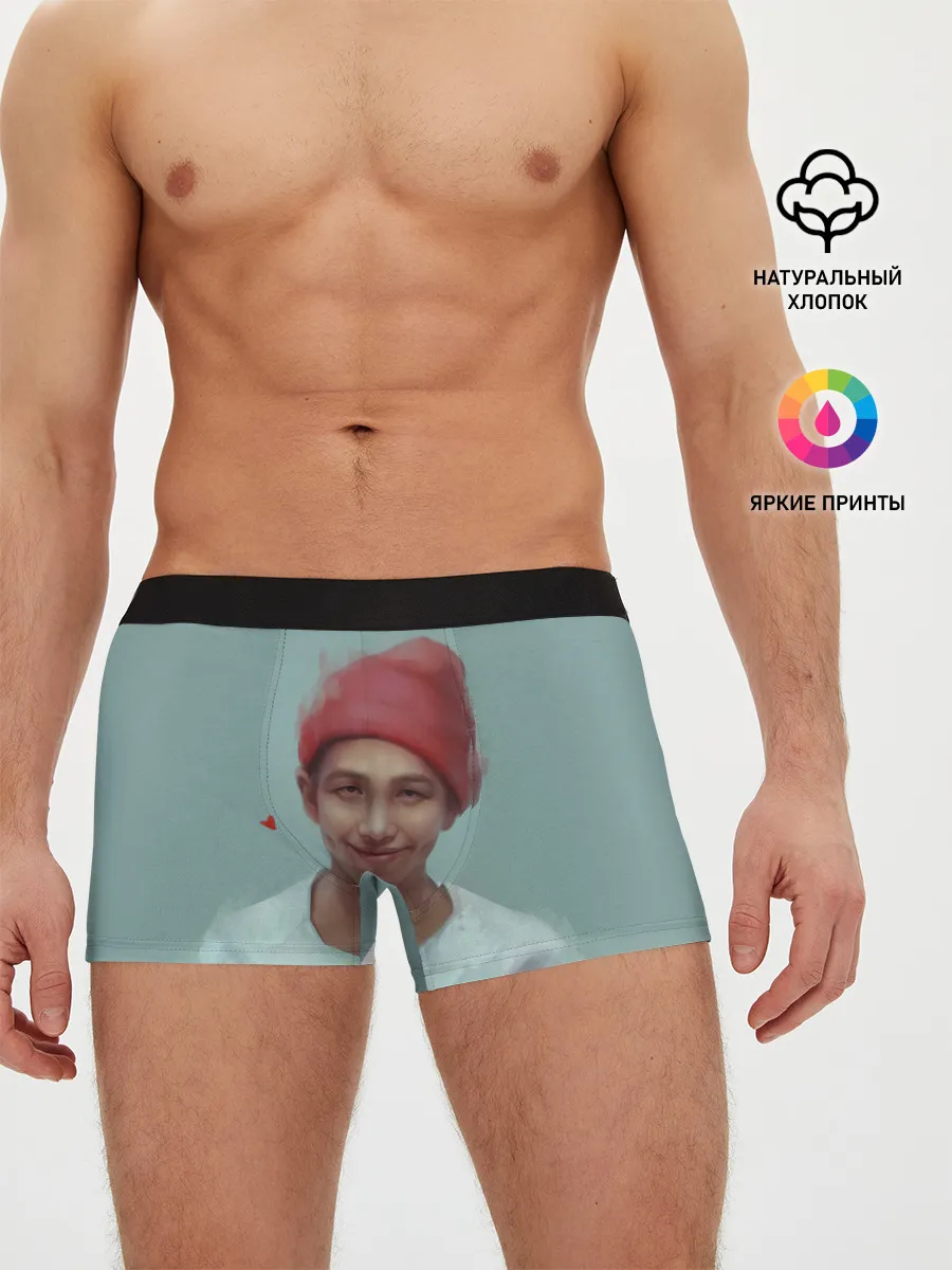 Мужские трусы боксеры / BTS RM