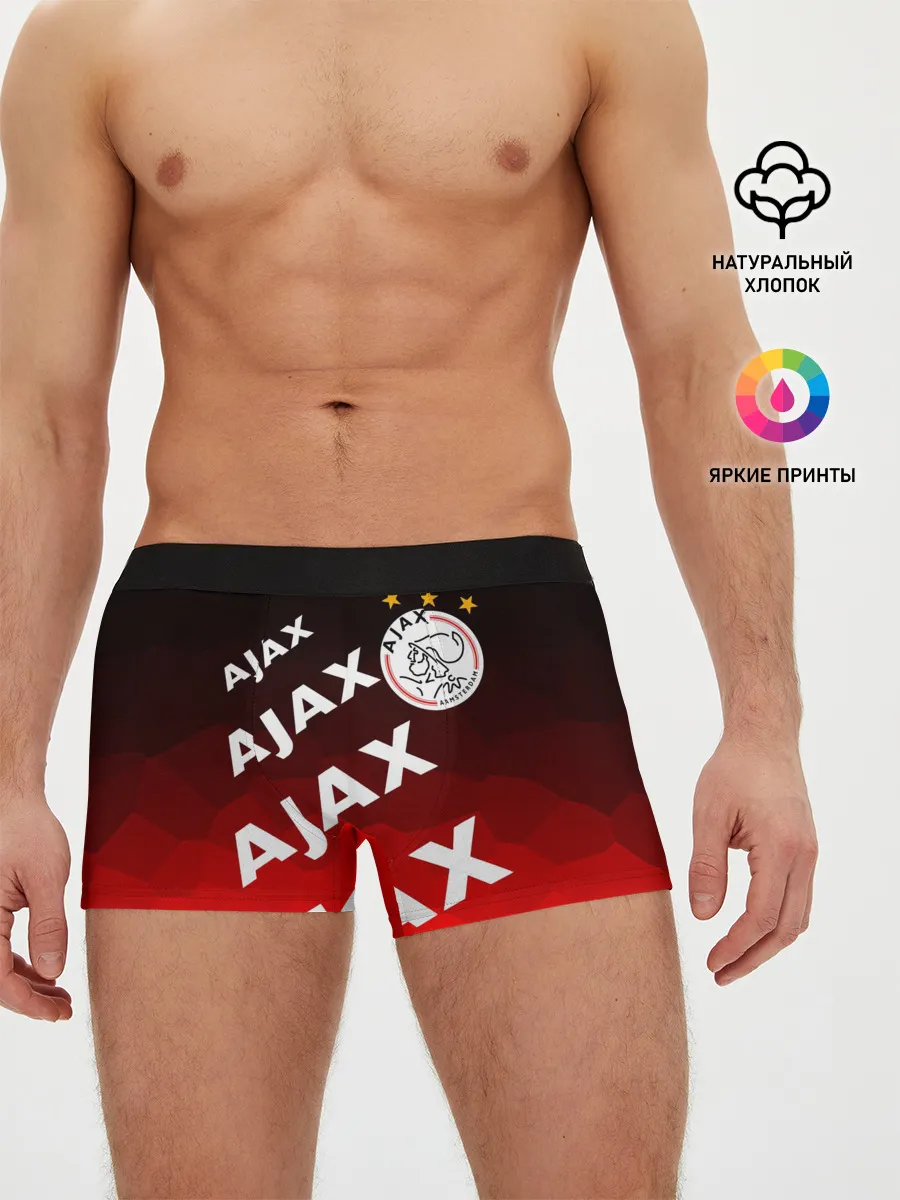 Мужские трусы боксеры / FC AJAX AMSTERDAM / ФК АЯКС