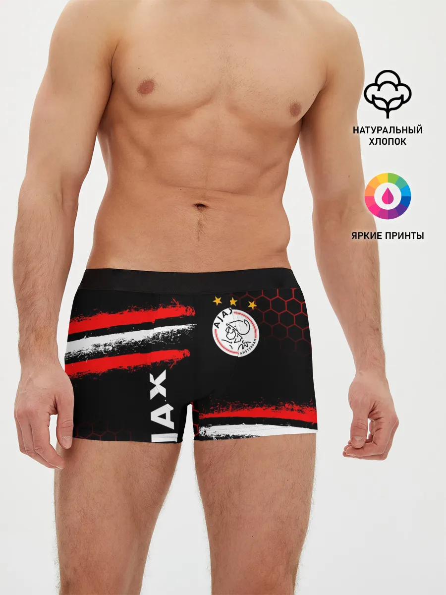 Мужские трусы боксеры / FC AJAX AMSTERDAM / ФК АЯКС