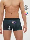 Мужские трусы боксеры / BMW Heart. Grooved Texture