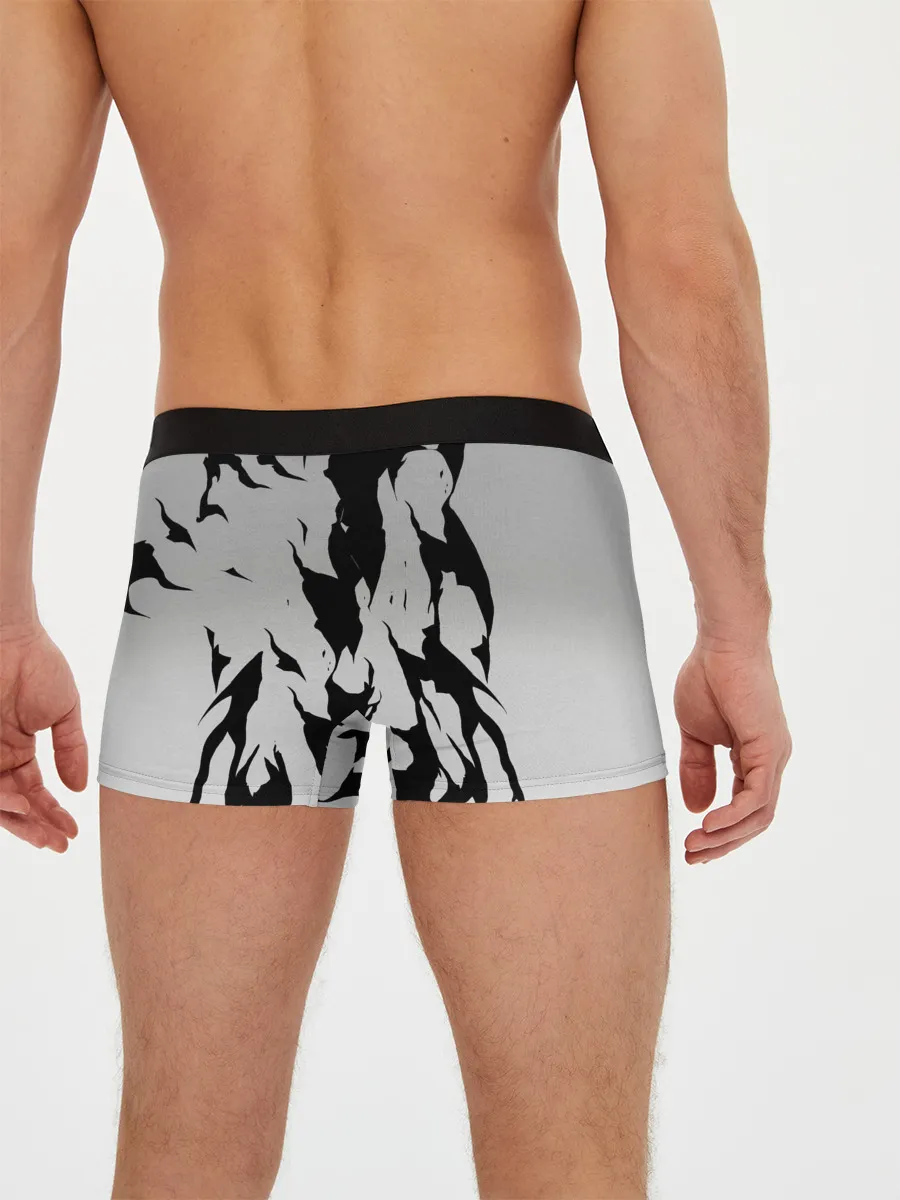 Мужские трусы боксеры / Черный Аста демон Чёрный клевер