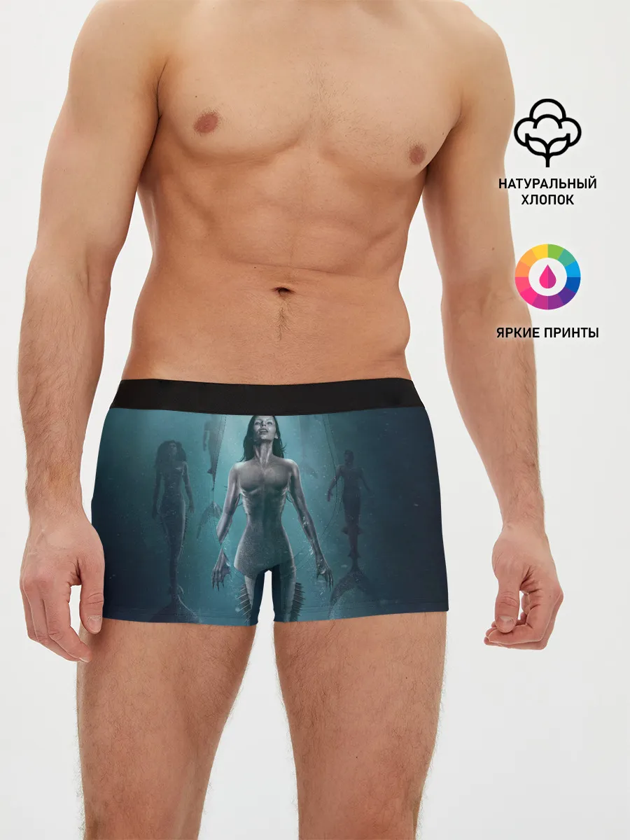 Мужские трусы боксеры / Русалка