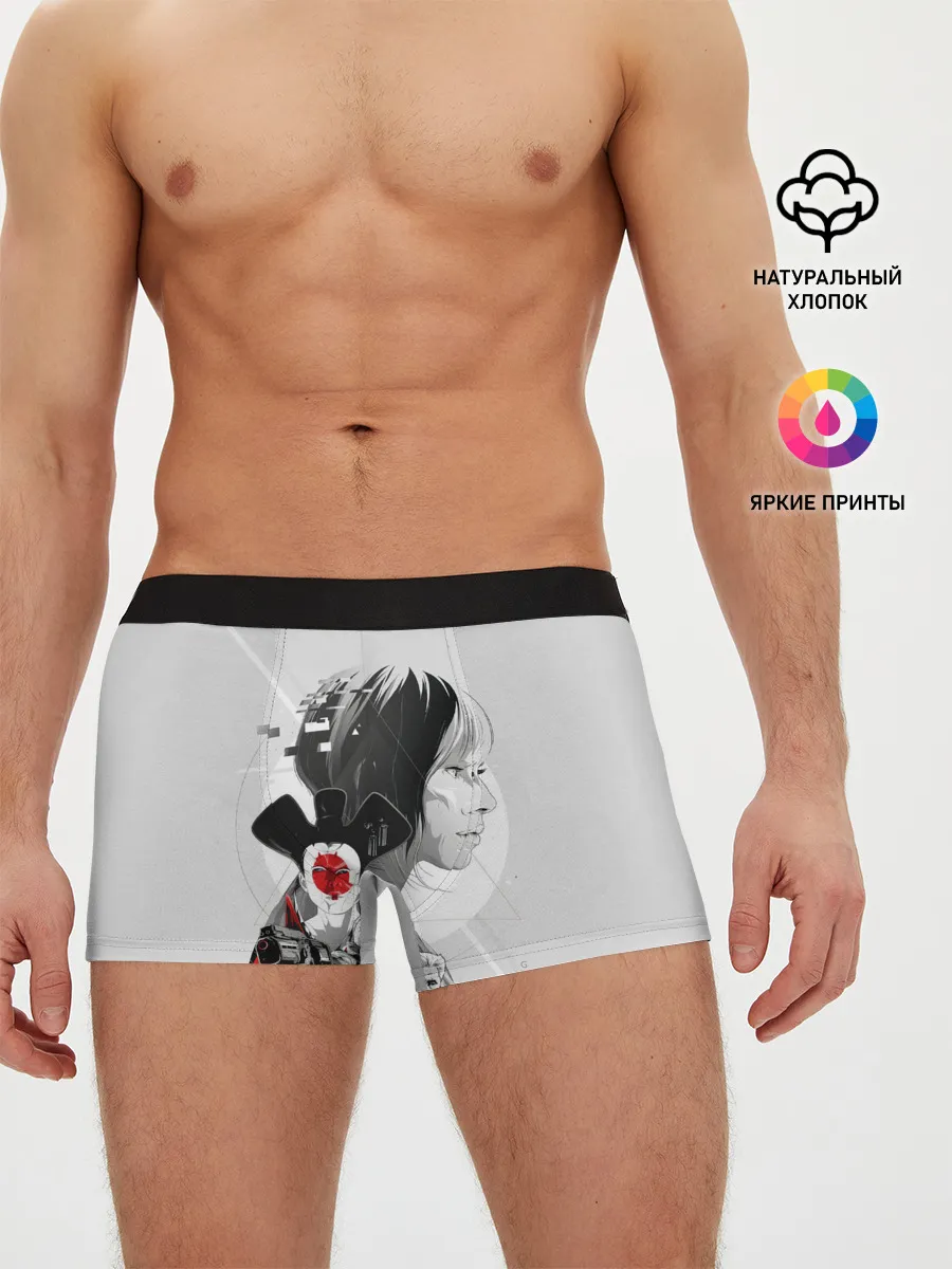 Мужские трусы боксеры / Призрак в доспехах | Фильм