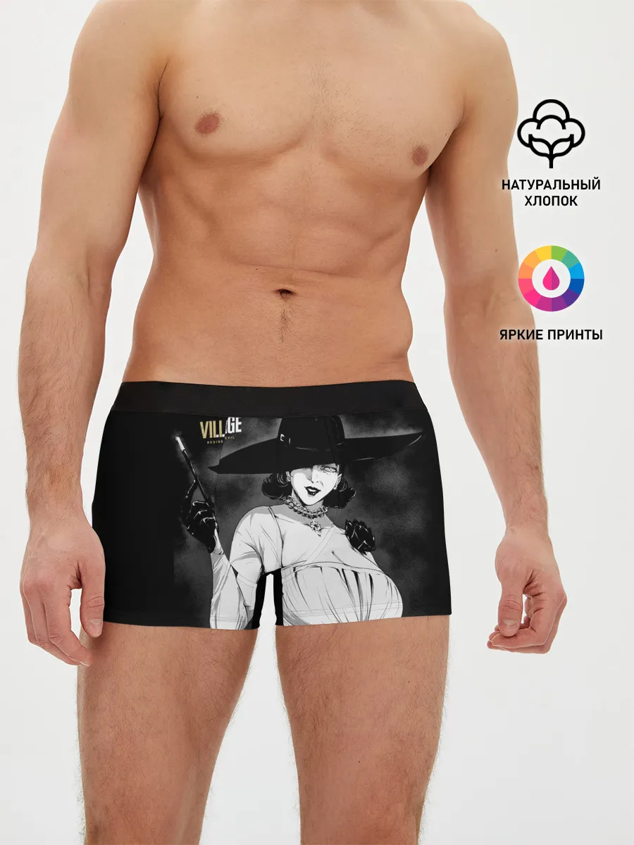 Мужские трусы боксеры / Lady Alcina Dimitrescu