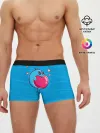 Мужские трусы боксеры / Дельфин с сердечком