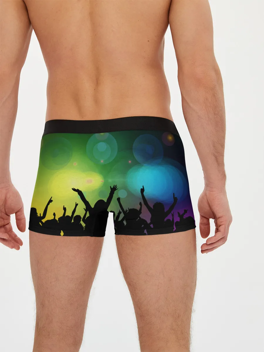 Мужские трусы боксеры / Неоновая Вечеринка