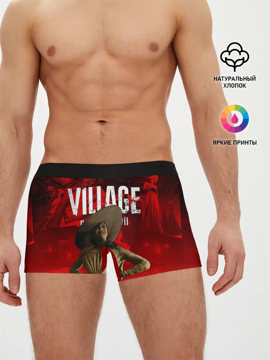 Мужские трусы боксеры / RESIDENT EVIL 8 / ДИМИТРЕСКУ