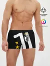 Мужские трусы боксеры / JUVENTUS / ЮВЕНТУС / ЗВЕЗДЫ