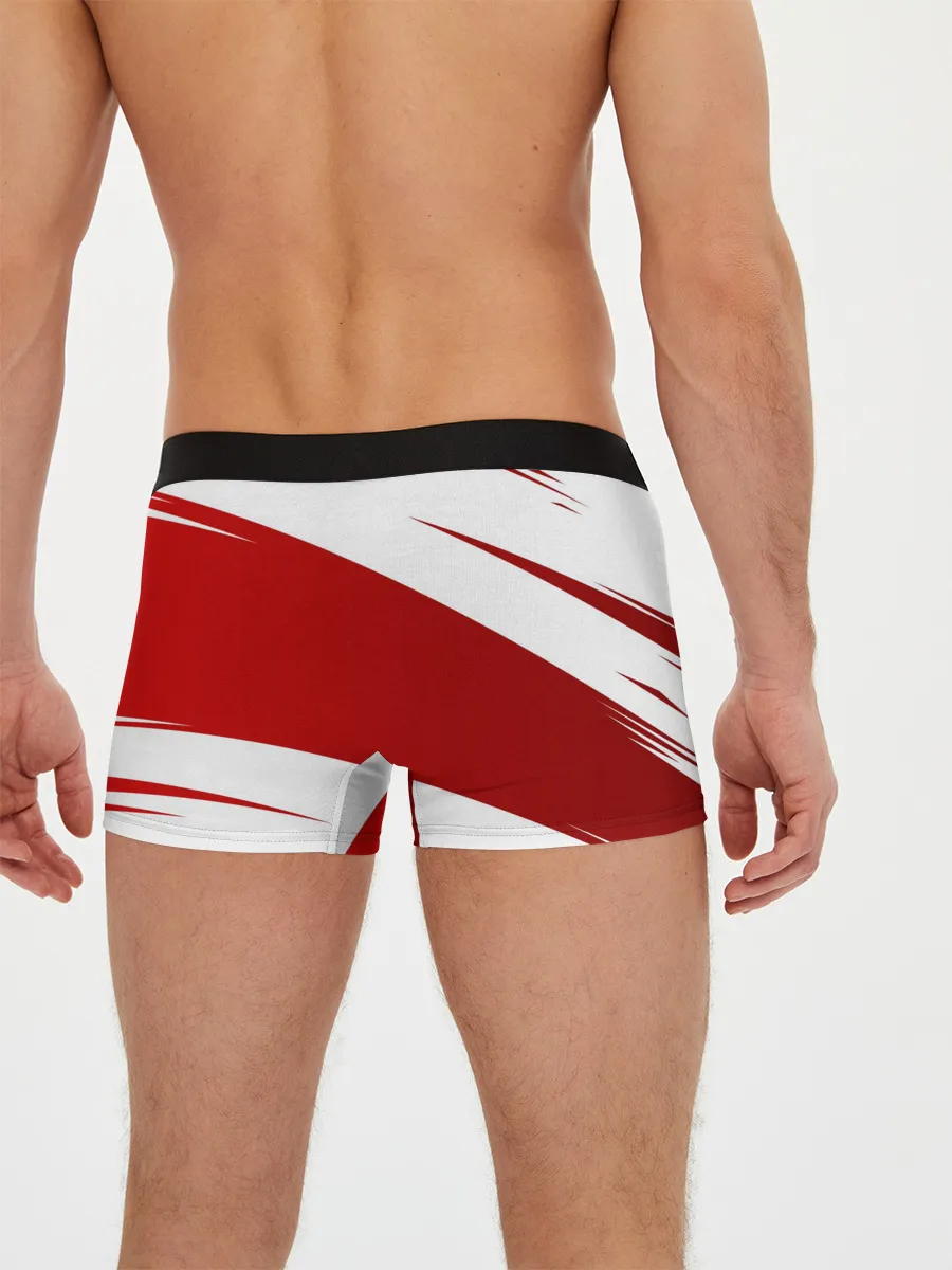 Мужские трусы боксеры / Ломкие линии