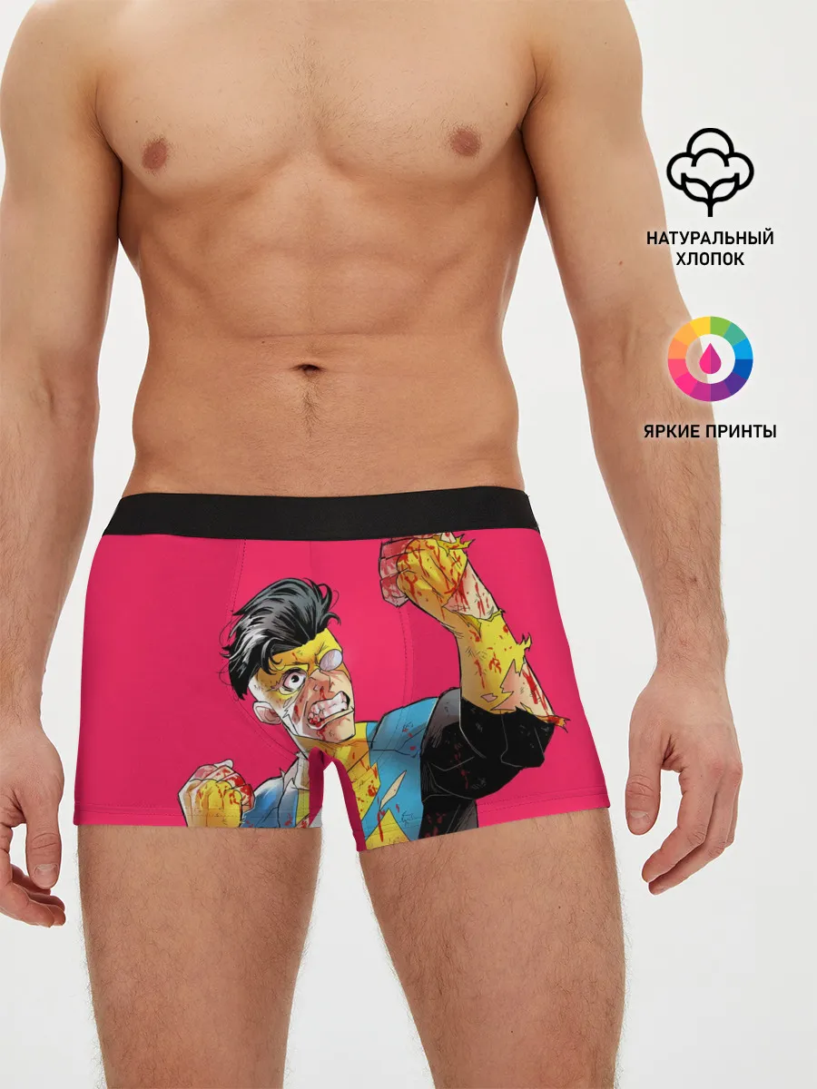 Мужские трусы боксеры / Неуязвимый