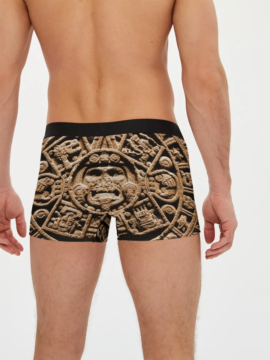 Мужские трусы боксеры / Ацтекский Календарь