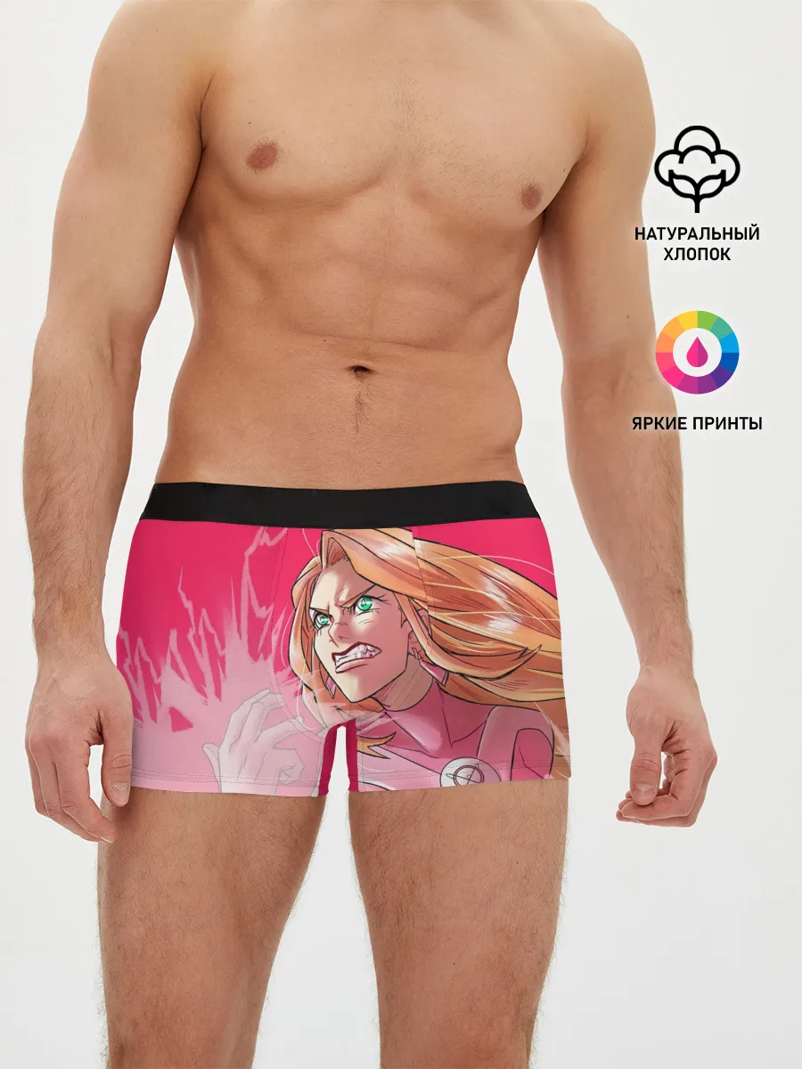 Мужские трусы боксеры / Атом Ева