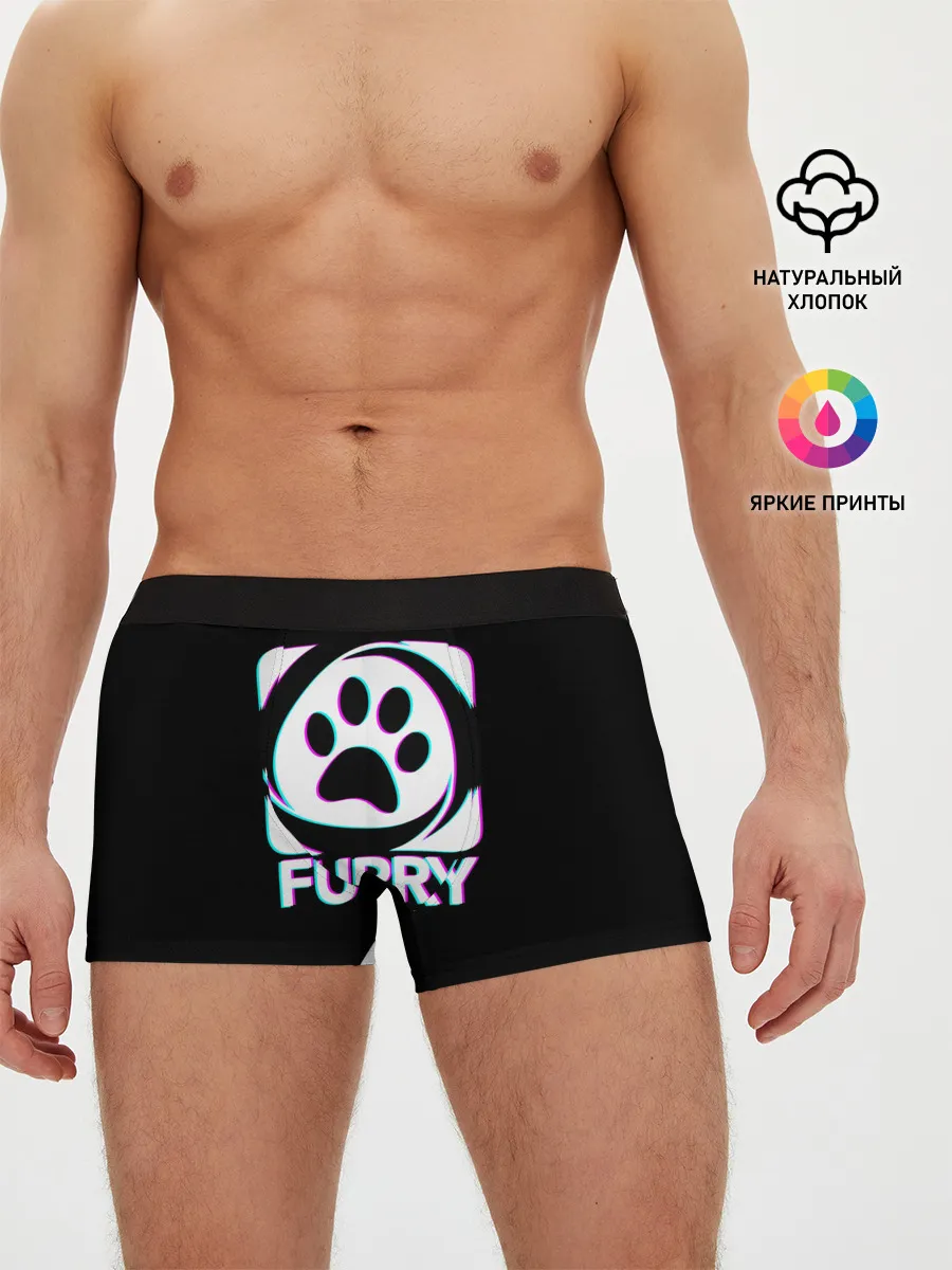 Мужские трусы боксеры / Furry