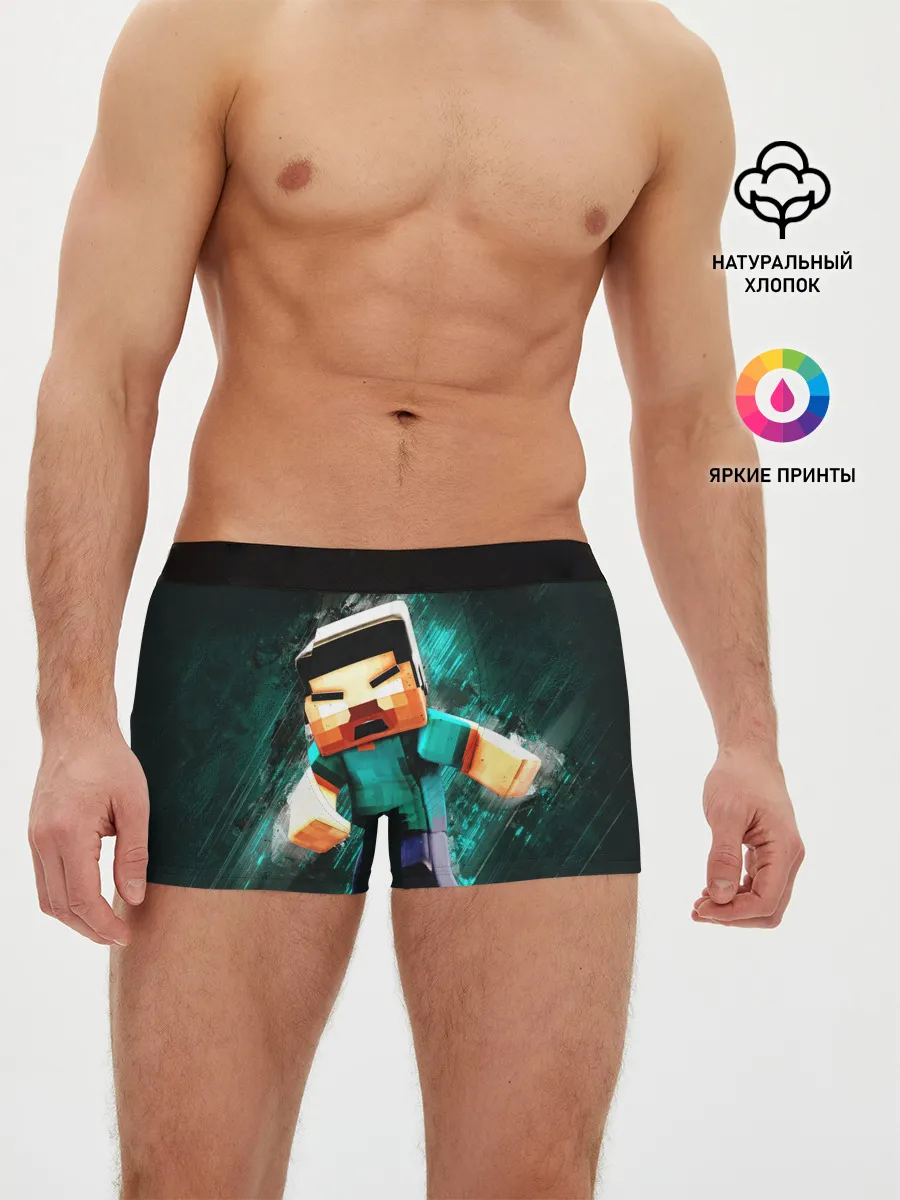 Мужские трусы боксеры / MINECRAFT
