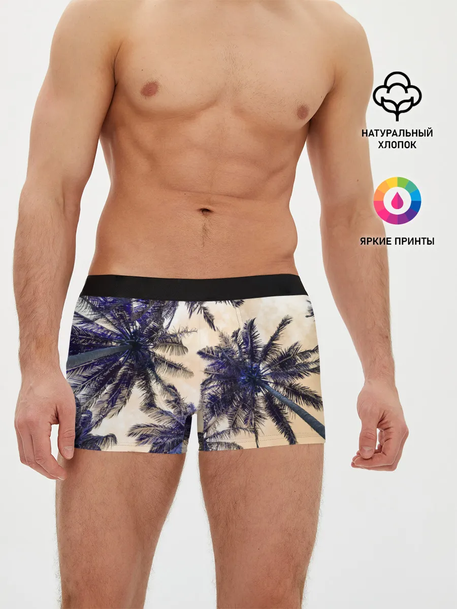Мужские трусы боксеры / Тропики