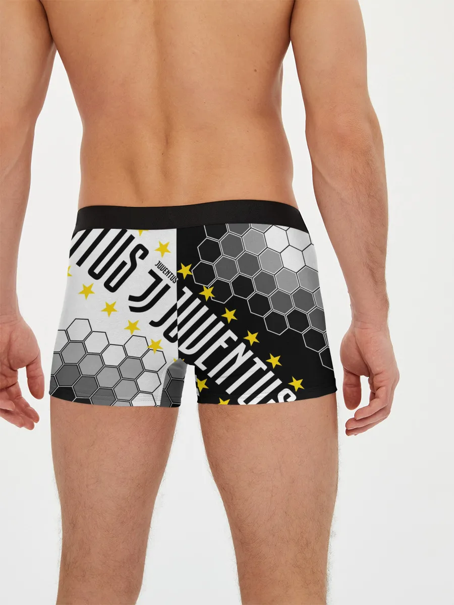 Мужские трусы боксеры / JUVENTUS / ЮВЕНТУС / ЗВЕЗДЫ