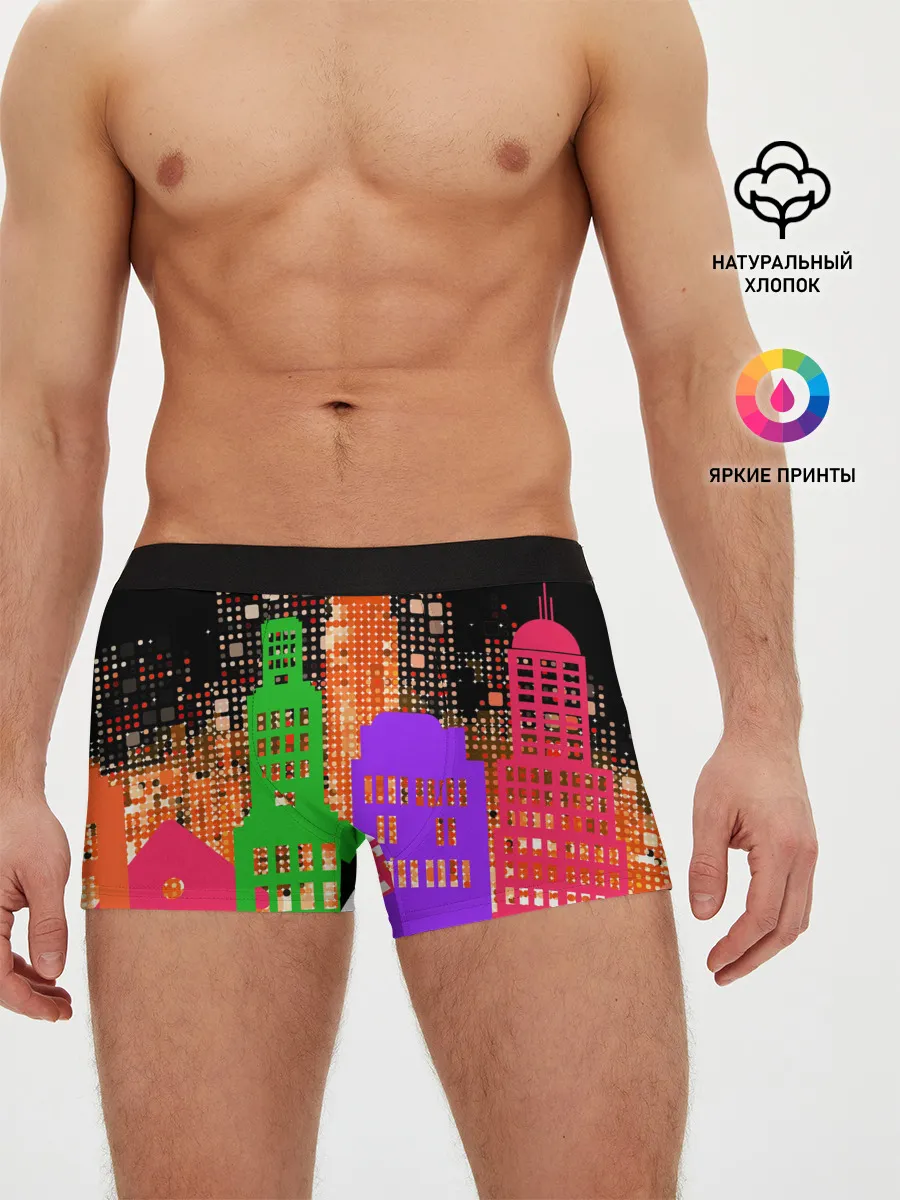 Мужские трусы боксеры / Ночной Город