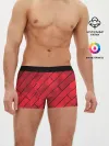 Мужские трусы боксеры / Red Boards Texture