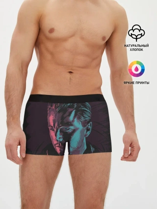 Мужские трусы боксеры / Ди Каприо