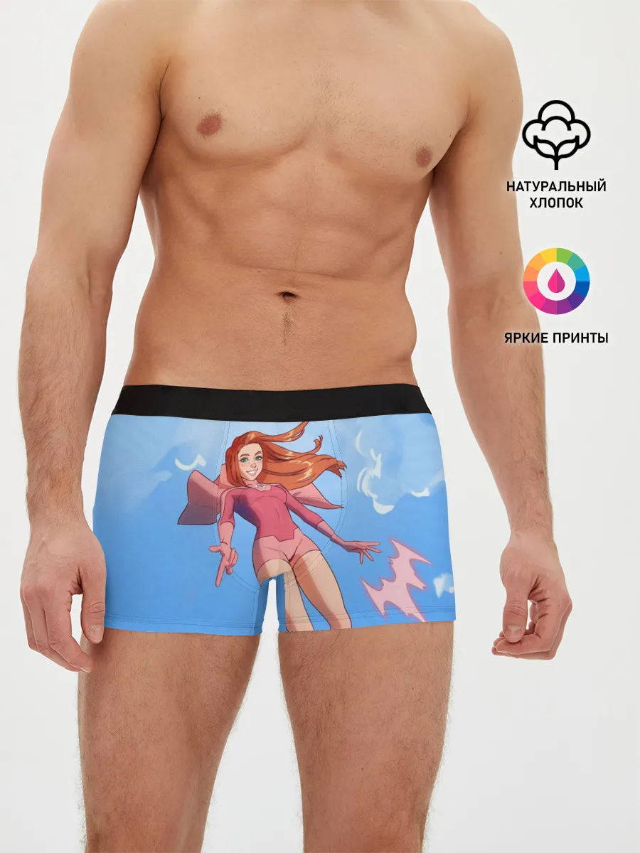 Мужские трусы боксеры / Атомная Ева