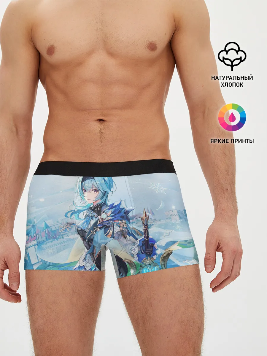 Мужские трусы боксеры / Eula | Genshin Impact