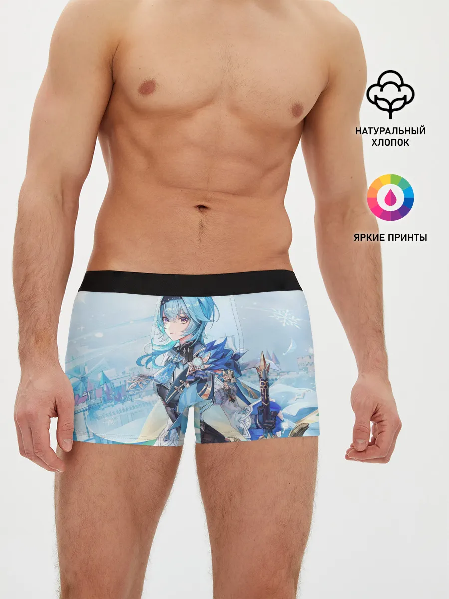 Мужские трусы боксеры / Eula | Genshin Impact