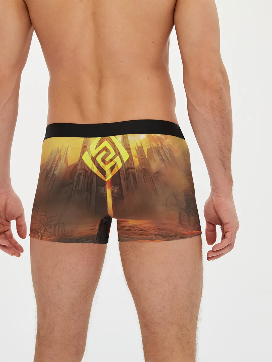 Мужские трусы боксеры / GENSHIN INPACT, Zhong li