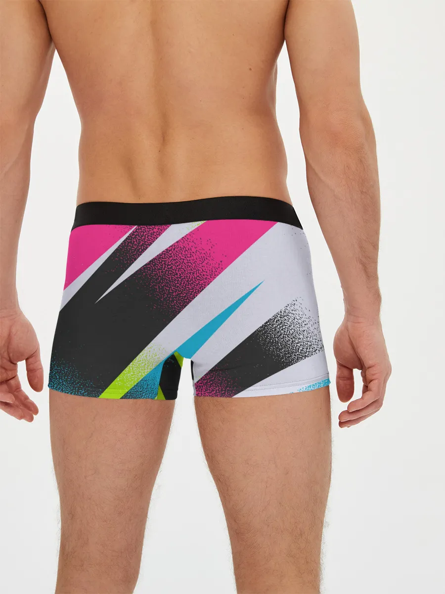 Мужские трусы боксеры / Sport style: Линии