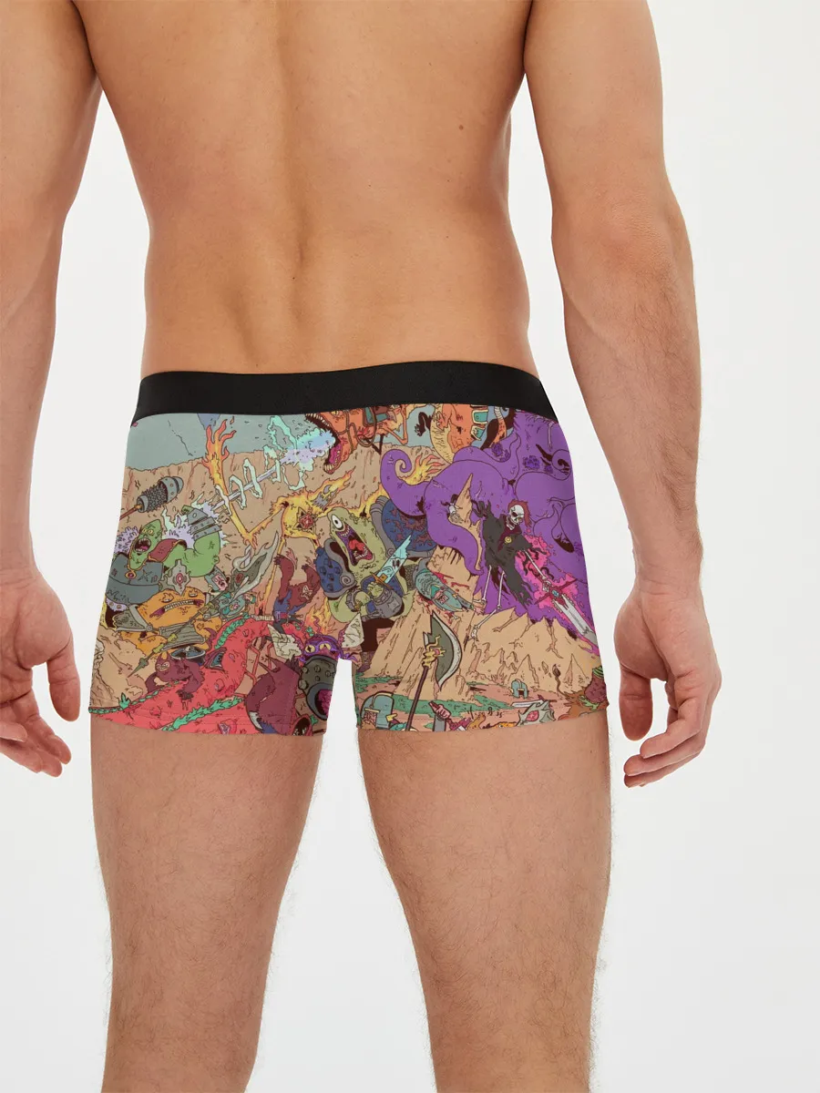 Мужские трусы боксеры / MONSTER WAR | СЮРРЕАЛИЗМ