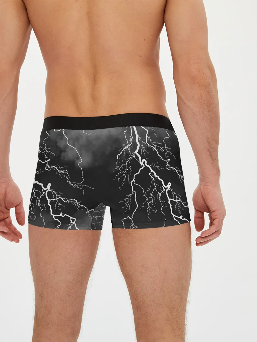 Мужские трусы боксеры / METALLICA РАЗРЯД МОЛНИИ