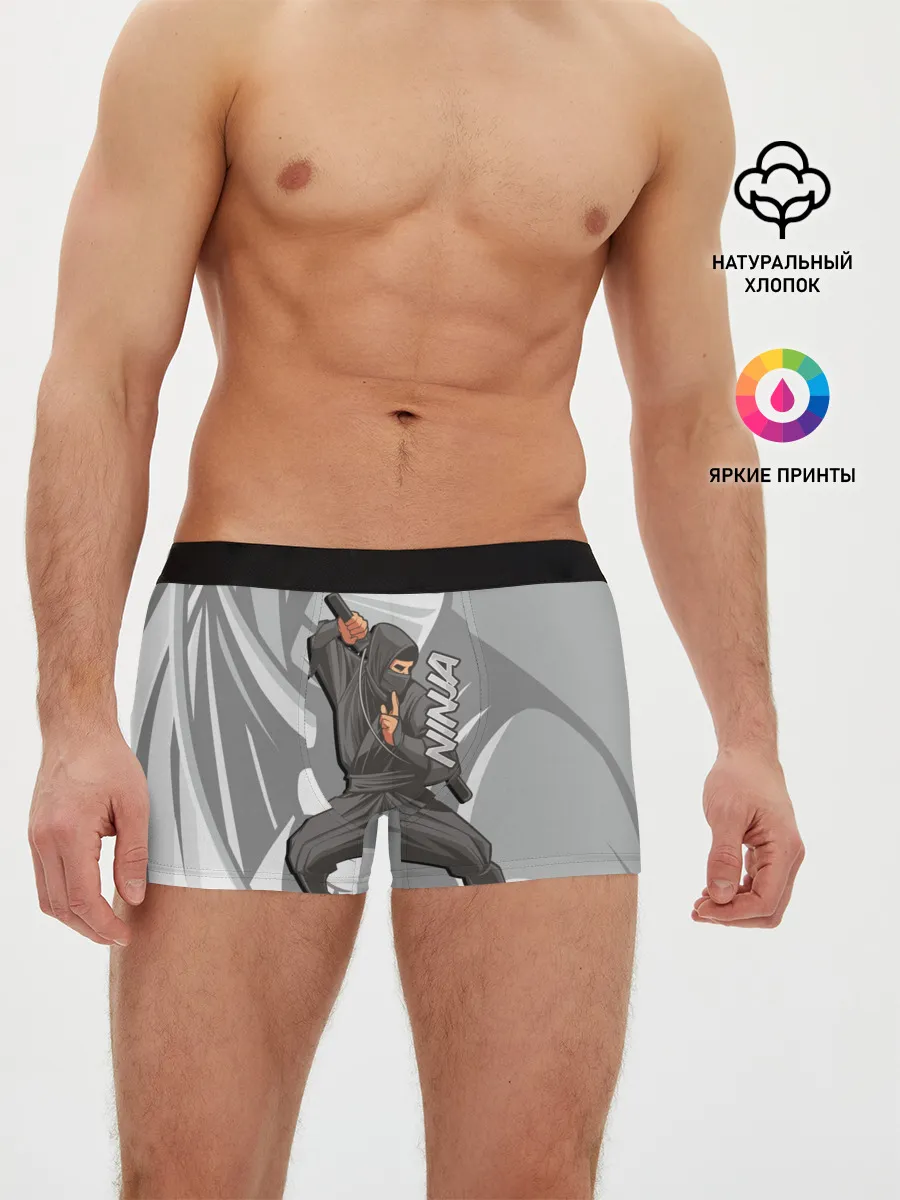 Мужские трусы боксеры / Ниндзя