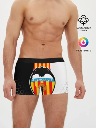 Мужские трусы боксеры / FC VALENCIA / ФК ВАЛЕНСИЯ