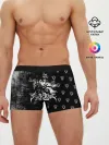 Мужские трусы боксеры / Черный Аста Чёрный клевер