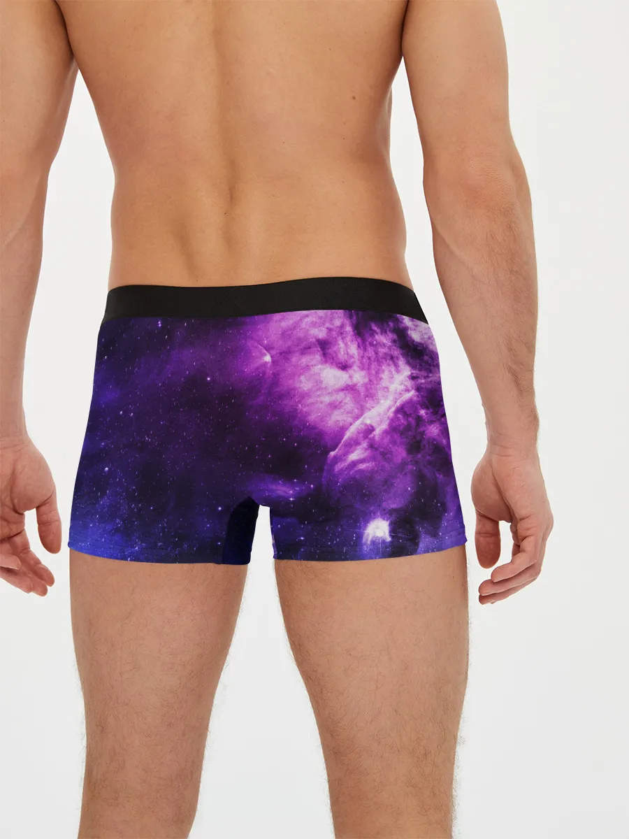 Мужские трусы боксеры / Холодный космос