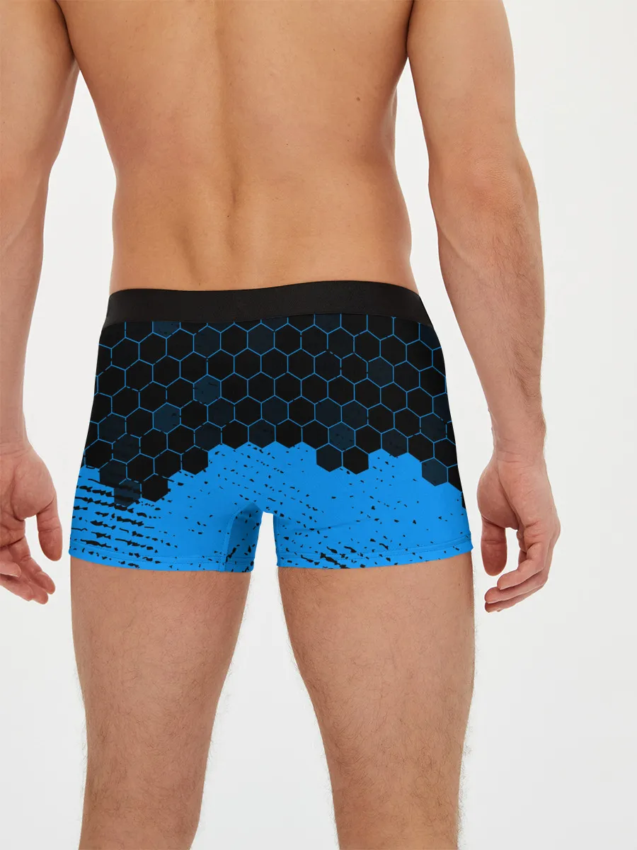Мужские трусы боксеры / Biomutant - Hexagon