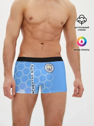 Мужские трусы боксеры / MANCHESTER CITY / МАНЧЕСТЕР