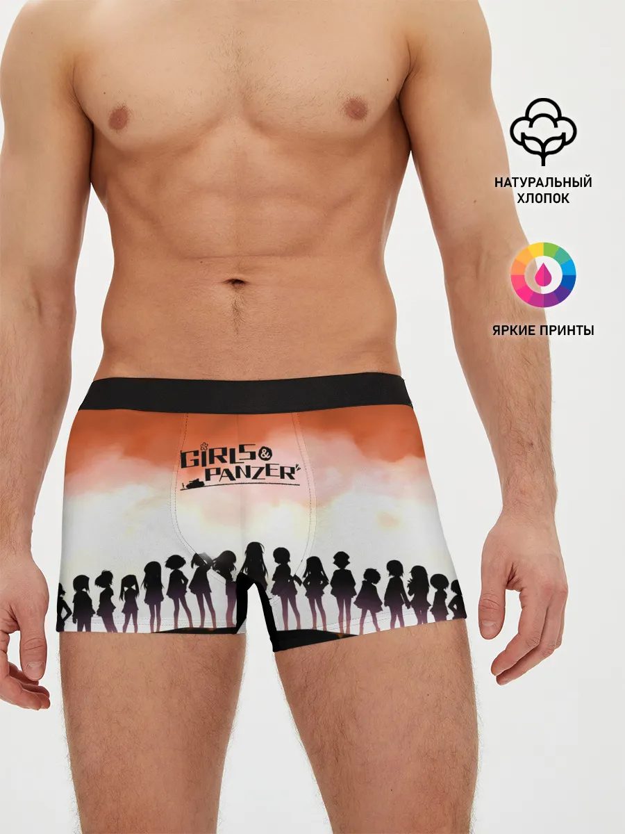 Мужские трусы боксеры / Girls und Panzer | Poster