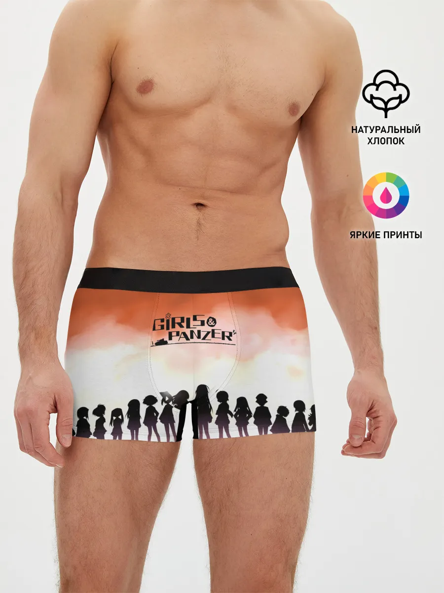Мужские трусы боксеры / Girls und Panzer | Poster