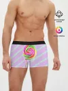 Мужские трусы боксеры / Леденец графический фон
