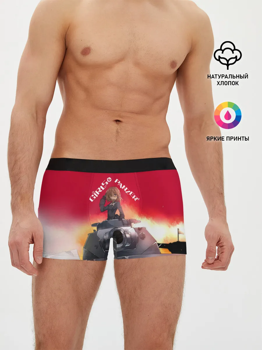Мужские трусы боксеры / Girls und Panzer | Девушки и танки