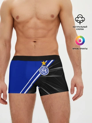 Мужские трусы боксеры / ИНТЕР МИЛАН / INTER MILAN